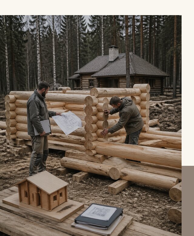 Проектирование и строительство домов из бревна в Алейске